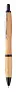 Coldery bamboo ballpoint pen
