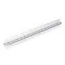 aluminijsko trokutno ravnalo - 30 cm - XD Collection