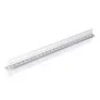  aluminijsko trokutno ravnalo - 30 cm - XD Collection