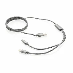 Pleteni 3 u 1 kabel - XD Collection