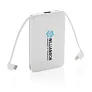  Prijenosna baterija 5000 mAh s integriranim kabelom - XD Collection