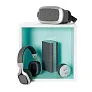  Vogue fabric speaker and powerbank