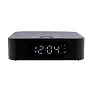  Wireless charging speaker with time display