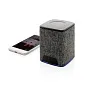  Light up logo fabric 3W wireless speaker