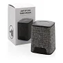  Light up logo fabric 3W wireless speaker