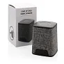  Light up logo fabric 3W wireless speaker