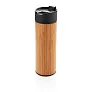  Bogota vacuum bamboo coffee mug - XD Xclusive