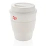  Reusable Coffee cup with screw lid 350ml - XD Collection