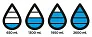  Aqua hydration tracking tritan bottle - XD Xclusive