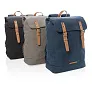  Canvas laptop backpack PVC free - XD Collection