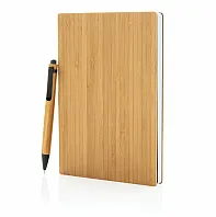 Bamboo set s A5 notesom i kemijskom olovkom - XD Collection