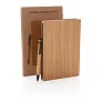  Bamboo set s A5 notesom i kemijskom olovkom - XD Collection
