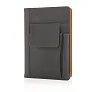  Notebook with phone pocket - XD Collection