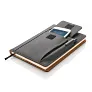  Notebook with phone pocket - XD Collection
