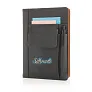  Notebook with phone pocket - XD Collection
