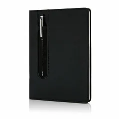 Standard A5 notes s PU tvrdim koricama i olovkom za ekrane osjetljive na dodir - XD Collection