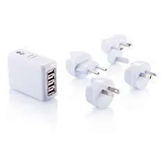 putni utikač s 4 USB izlaza - XD Collection