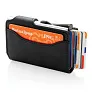  Standard aluminium RFID cardholder with PU wallet - XD Collection