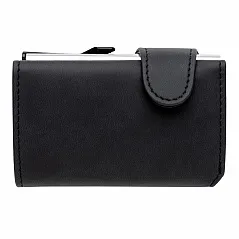 Standard aluminium RFID cardholder with PU wallet - XD Collection