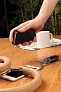  Standard aluminium RFID cardholder with PU wallet - XD Collection