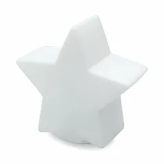 stolna lampa u obliku zvijezde.