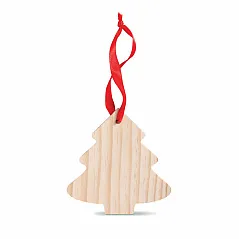 Pine tree shaped wooden hanger