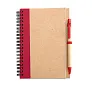SONORA PLUS notes s koricama od recikliranog papira + kemijska olovka