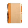 SONORA PLUS notes s koricama od recikliranog papira + kemijska olovka