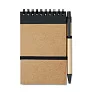 SONORA Recycled paper notebook + pen