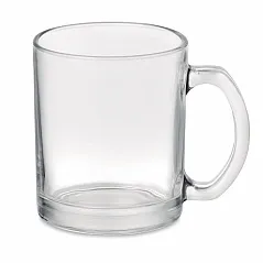 staklena šalica