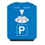 PARK &  SCRAP Ice scraper in parking card