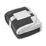 ZERMATT Blanket, coral fleece/ sherpa