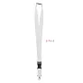 WIDE LANY Lanyard with metal hook 25mm