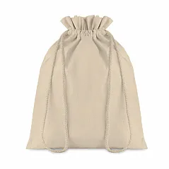 Medium Cotton draw cord bag