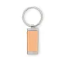 MATIKOS Zinc alloy and wood key ring