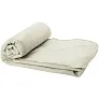 Huggy fleece plaid blanket with carry pouch
