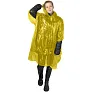 Ziva disposable rain poncho with storage pouch
