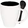 Nadu 250 ml ceramic mug with spoon - Bullet