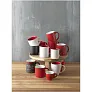 Nadu 250 ml ceramic mug with spoon - Bullet