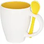 Nadu 250 ml ceramic mug with spoon - Bullet