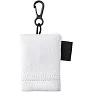 Clear microfiber cleaning cloth in pouch - Bullet