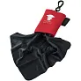 Clear microfiber cleaning cloth in pouch - Bullet
