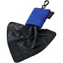 Clear microfiber cleaning cloth in pouch - Bullet