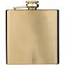 Elixer 175 ml gold hip flask - Bullet