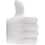 Thumbs-up stress reliever - Bullet