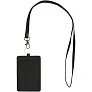 Eye-d heathered badge holder with lanyard - Bullet