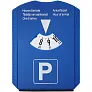 Spot 5-in-1 parking disc - Bullet