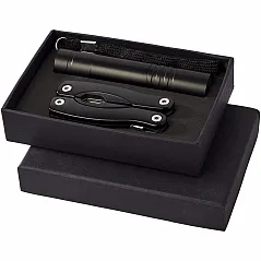 multi-function knife and LED flashlight set - Bullet