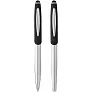 Geneva stylus ballpoint pen and rollerball pen set