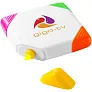 Trafalgar square-shaped 4-colour highlighter - Bullet